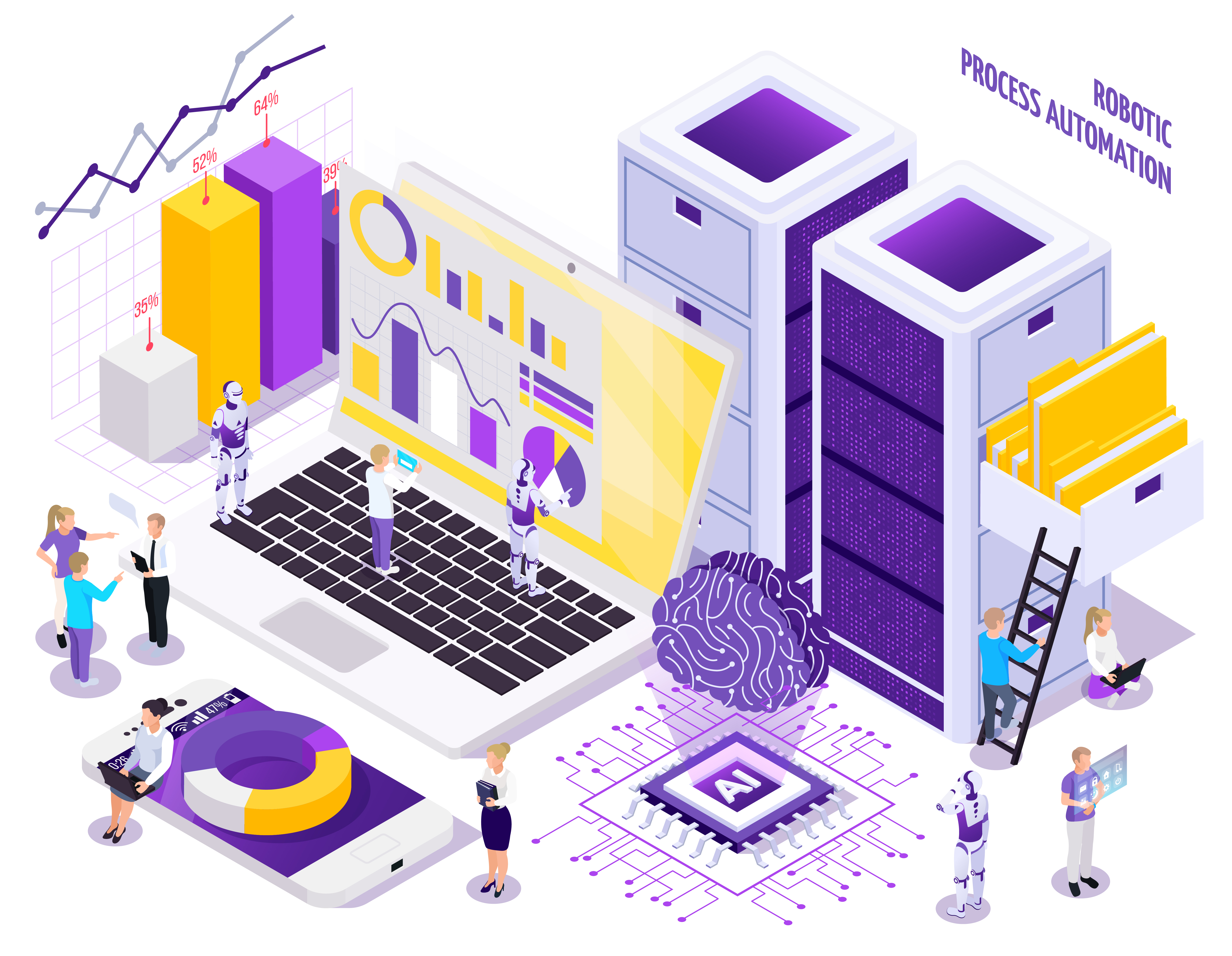 computer sciences illustration